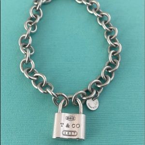 TIFFANY & Co Padlock Bracelet. Good Used Condition.